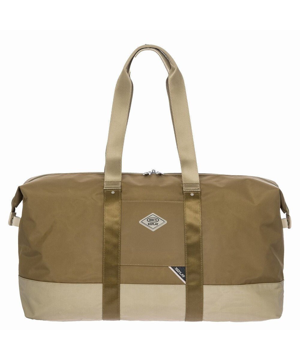 【エース バッグズ アンド ラゲッジ/ACE BAGS & LUGGAGE / MEN】のBRIC S×REPLAY X-COLLECTION ボストンバッグL 89286 JXC40202 ブリックス インテリア・キッズ・メンズ・レディースファッション・服の通販 founy(ファニー) 　ファッション　Fashion　メンズファッション　Fashion for Men　バッグ　Bags　ボストンバッグ / 旅行&通勤にも便利　Boston Bags　イタリア　Italy　トラベル　Travel, Travel Gear　ボストンバッグ　Boston Bag, Retro Bag　ポケット　Pocket, Pocket Detail　ポーチ　Pouch, Small Case　リュック　Backpack, Rucksack　再入荷　Restock / Back in Stock　スーツケース キャリーケース　Suitcase / Carry Case　ギフト プレゼント　Gift / Present　サンウッド|ID: prp329100004722774 ipo3291000000034243618