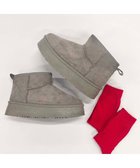 【イング/ing】のing 【WEB限定】ボリュームソールムートンブーツ 人気、トレンドファッション・服の通販 founy(ファニー) ファッション Fashion レディースファッション Fashion for Women 厚底 Platform Shoes シューズ Shoes, Footwear トレンド Trend, Trending Now 定番 Standard, Basic Item バランス Balance, Style Balance フェミニン Feminine, Girly フラット Flat, Flat Shoes ベーシック Basic, Essential ムートン Shearling, Mouton A/W・秋冬 Autumn/Winter 旅行 Travel thumbnail グレー|ID: prp329100004722781 ipo3291000000034134313