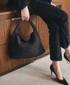 【トプカピ/TOPKAPI】の【TREASURE TOPKAPI】ネオプレン イントレチャート ワンハンドル ショルダー バッグ 人気、トレンドファッション・服の通販 founy(ファニー) ファッション Fashion レディースファッション Fashion for Women バッグ Bags ショルダー Shoulder, Shoulder Strap 財布 Wallet, Purse 手編み Hand-Knitted, Handmade Knit ハンカチ Handkerchief, Hanky ポーチ Pouch, Small Case エレガント 上品 Elegant ビジネス 仕事 通勤 Business / Work / Commuting thumbnail ダークグレー|ID: prp329100004722825 ipo3291000000034134462