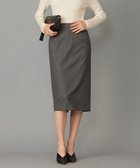 【アイシービー/iCB】の【セットアップ対応】ウールストレッチ タイトスカート チャコール系|ID: prp329100004724958 ipo3291000000034143336