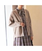 【組曲/KUMIKYOKU】の【洗える・軽量】スポンディッシュニット カーディガン ベージュ系|ID: prp329100004724965 ipo3291000000034464294