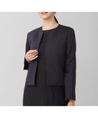 【自由区/JIYU-KU】の【洗える】グログランノーカラー ジャケット 人気、トレンドファッション・服の通販 founy(ファニー) ファッション Fashion レディースファッション Fashion for Women アウター Coat / Outerwear Collection レディースジャケット・軽アウター Jackets ノーカラージャケット / シンプル上品コーデ Collarless Jackets インナー Innerwear グログラン Grosgrain, Grosgrain Ribbon シルク Silk, 100% Silk シンプル Simple, Minimal ジャケット Jacket, Outerwear セレモニー Ceremony ボレロ Bolero, Short Cardigan 夏 Summer 春 Spring S/S・春夏 SS, Spring/Summer, Warm Season 洗える Machine Washable ビジネス 仕事 通勤 Business / Work / Commuting thumbnail ダークネイビー|ID: prp329100004724974 ipo3291000000034992139