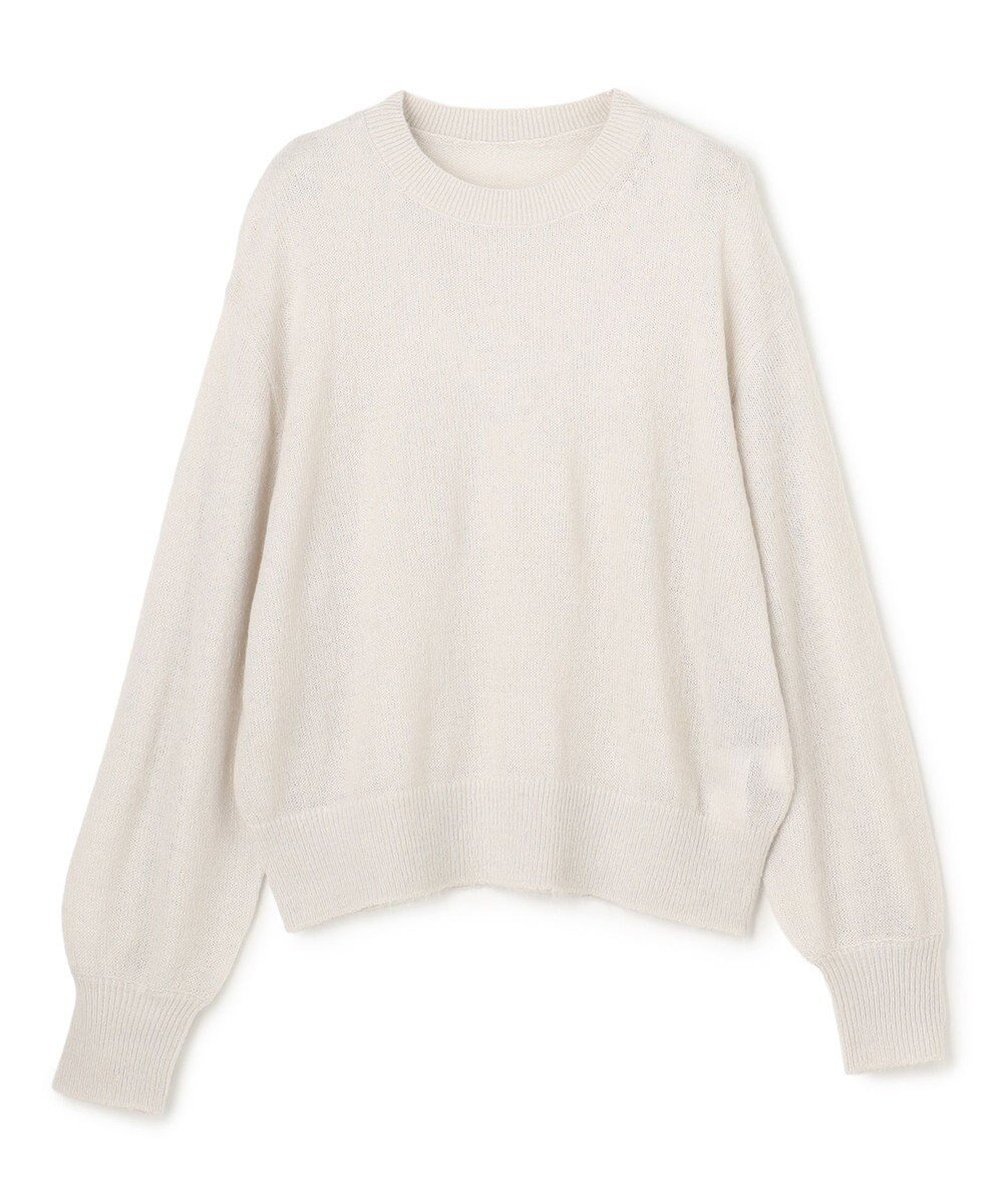 【アンフィーロ 自由区/UNFILO】のシアーアルパカ ボリュームスリーブ ニット インテリア・キッズ・メンズ・レディースファッション・服の通販 founy(ファニー) ファッション Fashion レディースファッション Fashion for Women トップス・カットソー Cut & Sew Tops ニット Knit Tops & Sweaters ボリューム袖・フリルスリーブブラウス Voluminous & Ruffle Sleeves / Puffy Sleeve Tops インナー Innerwear ウォッシャブル Machine Washable 秋 Autumn シアー Sheer, See-Through シルバー Silver, Metallic Silver スリーブ Sleeve, Long Sleeve / Short Sleeve セーター Sweater, Knitwear A/W・秋冬 Autumn/Winter 新作・新入荷 New Arrivals / New In シルバーグレー|ID: prp329100004724977 ipo3291000000034143425