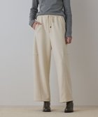 【グレース コンチネンタル/GRACE CONTINENTAL】のエッグラインカットパンツ ホワイト|ID: prp329100004724983 ipo3291000000034143442