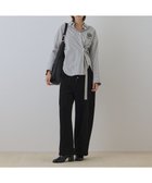 【グレース コンチネンタル/GRACE CONTINENTAL】のエッグラインカットパンツ ブラック|ID: prp329100004724983 ipo3291000000034143444