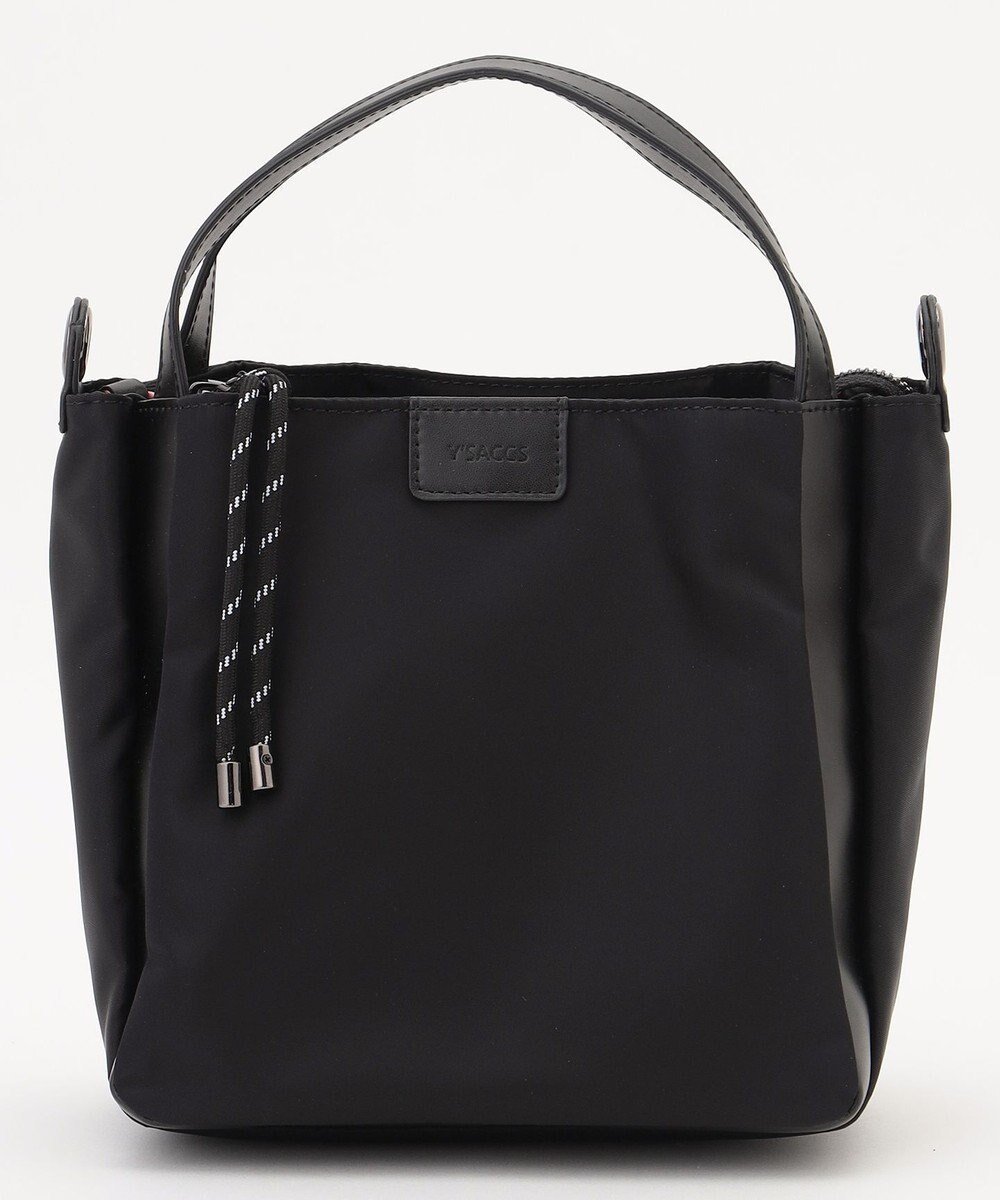 【イザック/Y'SACCS】の【大人のおしゃれ手帖10月号掲載】市川実和子×Y SACCS ナイロンすっきりミニマムトート インテリア・キッズ・メンズ・レディースファッション・服の通販 founy(ファニー) 　雑誌掲載アイテム　Magazine Picks & Fashion Features　ファッション雑誌　Fashion Magazines　オトナノオシャレテチョウ　大人のおしゃれ手帖　ファッション　Fashion　レディースファッション　Fashion for Women　バッグ　Bags　コラボ　Collaboration, Collab　コンパクト　Compact, Small Size　10月号　October Issue　11月号　November Issue　スマート　Smart, Elegant　雑誌　Magazine, Fashion Magazine　人気　Popular, Best Seller　ポケット　Pocket, Pocket Detail　マグネット　Magnet, Magnetic Closure　ワンポイント　One Point, Statement Accent　ブラック|ID: prp329100004724988 ipo3291000000034143462