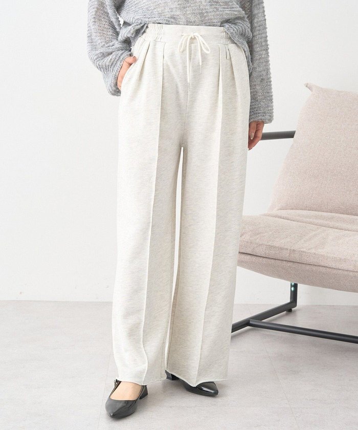 【アースミュージックアンドエコロジー/earth music&ecology】のセンターシームタックスウェットパンツ インテリア・キッズ・メンズ・レディースファッション・服の通販 founy(ファニー) https://founy.com/ ファッション Fashion レディースファッション Fashion for Women パンツ Pants & Trousers アクセサリー Fashion Accessories スウェット / スエット Sweatshirt, Sweatwear スタイリッシュ Stylish, Fashionable ポケット Pocket, Pocket Detail メタル Metal, Metal Parts ループ Loop, Loop Knit 人気 Popular, Best Seller A/W・秋冬 Autumn/Winter |ID: prp329100004724994 ipo3291000000034143484