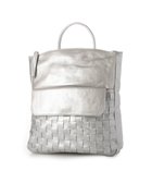 【アンビリオン/UNBILLION】のピークスピーク PEAKS PEAK / 牛革レザーメッシュA4リュック シルバー|ID: prp329100004724996 ipo3291000000035867527