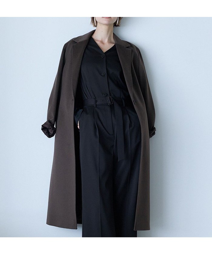 【アイシービー/iCB】のピュアカシミヤ チェスターコート インテリア・キッズ・メンズ・レディースファッション・服の通販 founy(ファニー) https://founy.com/ ファッション Fashion レディースファッション Fashion for Women アウター Coat / Outerwear Collection コート・ロングコート・ピーコート Long Coats, Peacoats & More レディースジャケット・軽アウター Jackets チェスターコート・ロング丈アウター Chester Coats / Chesterfield Long Coats イタリア Italy ジャケット Jacket, Outerwear チェスターコート Chester Coat, Long Coat チェーン Chain, Chain Strap ハンド Hand, Handmade パイピング Piping, Trim Design パターン Pattern, Design Print ベーシック Basic, Essential A/W・秋冬 Autumn/Winter 2025年 2025 2025-2026秋冬・A/W Autumn/Winter 2025–26 AW25–26 |ID: prp329100004725000 ipo3291000000034426135