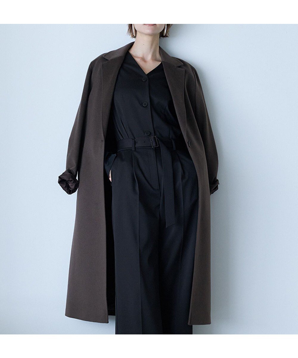 【アイシービー/iCB】のピュアカシミヤ チェスターコート 人気、トレンドファッション・服の通販 founy(ファニー) 　ファッション　Fashion　レディースファッション　Fashion for Women　アウター　Coat / Outerwear Collection　コート・ロングコート・ピーコート　Long Coats, Peacoats & More　レディースジャケット・軽アウター　Jackets　チェスターコート・ロング丈アウター　Chester Coats / Chesterfield Long Coats　イタリア　Italy　ジャケット　Jacket, Outerwear　チェスターコート　Chester Coat, Long Coat　チェーン　Chain, Chain Strap　ハンド　Hand, Handmade　パイピング　Piping, Trim Design　パターン　Pattern, Design Print　ベーシック　Basic, Essential　A/W・秋冬　Autumn/Winter　2025年　2025　2025-2026秋冬・A/W　Autumn/Winter 2025–26 AW25–26　 other-1|ID: prp329100004725000 ipo3291000000035851263