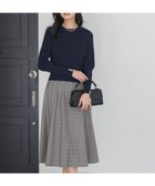 【エニィ スィス/any SiS】の【洗える】ドッキングニット ワンピース 人気、トレンドファッション・服の通販 founy(ファニー) ファッション Fashion レディースファッション Fashion for Women ワンピース Dresses ニットワンピース Knit Dresses 新作・新入荷 New Arrivals / New In ウォッシャブル Machine Washable スリット Slit, Slit Detail チェック Check, Plaid, Tartan ドッキング Docking, Mixed Material フレア Flare, Flared エレガント 上品 Elegant 洗える Machine Washable A/W・秋冬 Autumn/Winter thumbnail ネイビー|ID: prp329100004725013 ipo3291000000034180316