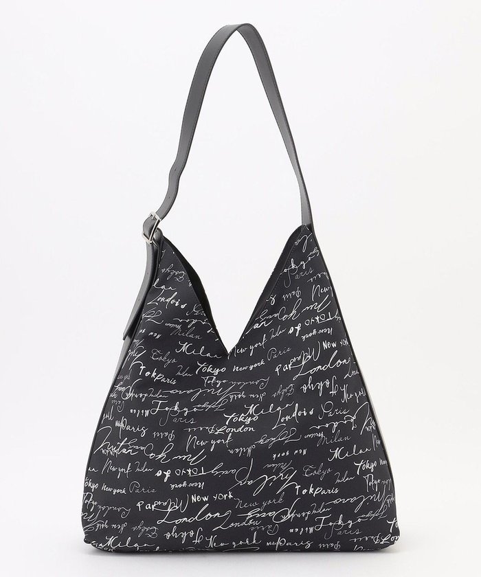 【アイシービー/iCB】の【A4サイズ収納可】5cityレタードプリント ショルダーバッグ インテリア・キッズ・メンズ・レディースファッション・服の通販 founy(ファニー) https://founy.com/ ファッション Fashion レディースファッション Fashion for Women バッグ Bags 2025年 2025 2025-2026秋冬・A/W Autumn/Winter 2025–26 AW25–26 ショルダー Shoulder, Shoulder Strap トレンド Trend, Trending Now フィット Fit, Slim Fit プリント Print, Printed Pattern ポケット Pocket, Pocket Detail |ID: prp329100004725021 ipo3291000000035829865