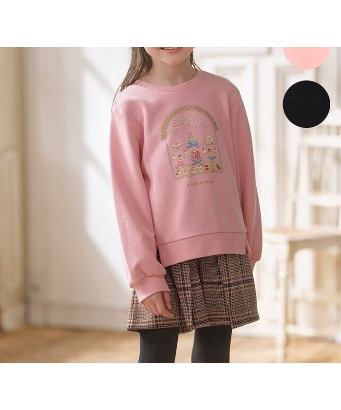 【組曲 / KIDS/KUMIKYOKU】の【110-140㎝】パティスリー トレーナー インテリア・キッズ・メンズ・レディースファッション・服の通販 founy(ファニー) https://founy.com/ ファッション Fashion キッズファッション Fashion for Kids トップス・カットソー Cut & Sew Tops おすすめ Recommended / Our Picks スウェット / スエット Sweatshirt, Sweatwear スリット Slit, Slit Detail チェック Check, Plaid, Tartan トレーナー Sweatshirt, Trainer リボン Ribbon, Bow 冬 Winter / This Winter A/W・秋冬 Autumn/Winter |ID: prp329100004725112 ipo3291000000036149893