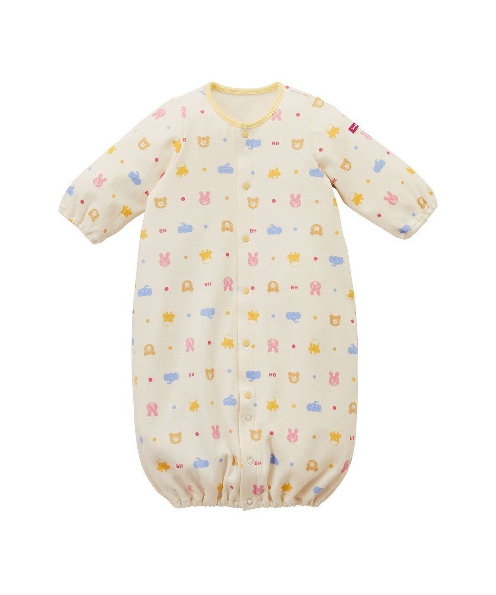 【ミキハウスホットビスケッツ/MIKI HOUSE HOT BISCUITS / KIDS】の【50-60㎝】 スムース素材 総柄ツーウェイオール インテリア・キッズ・メンズ・レディースファッション・服の通販 founy(ファニー) ファッション Fashion キッズファッション Fashion for Kids おすすめ Recommended / Our Picks なめらか Smooth, Silky Texture ドレス Dress, One-Piece ベビー Baby, Babywear 夏 Summer S/S・春夏 SS, Spring/Summer, Warm Season A/W・秋冬 Autumn/Winter アイボリー|ID: prp329100004725120 ipo3291000000034451983