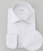 【五大陸/gotairiku / MEN】の【形態安定】PREMIUMPLEATS_セミワイドカラー 通年ドレスシャツ_ストライプ(25年春夏モデル) ライトグレーストライプ|ID: prp329100004725137 ipo3291000000034387561