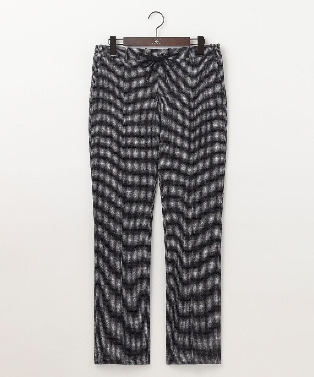 【ジョセフ アブード/JOSEPH ABBOUD / MEN】の【ウエストも伸びる/驚きの多機能性】ドライサッカー パンツ インテリア・キッズ・メンズ・レディースファッション・服の通販 founy(ファニー) 　ファッション　Fashion　メンズファッション　Fashion for Men　ボトムス　Bottoms　ウォッシャブル　Machine Washable　春　Spring　抗菌　Antibacterial, Bacteria-Resistant　サッカー　Seersucker, Summer Fabric　シャーリング　Shirring, Ruched　ストレッチ　Stretch, Stretchy Fabric　スピンドル　Spindle, Drawcord　スマート　Smart, Elegant　チェック　Check, Plaid, Tartan　ドレープ　Drape, Draping Fabric　フィット　Fit, Slim Fit　フロント　Front, Front Design　プリント　Print, Printed Pattern　ポケット　Pocket, Pocket Detail　メランジ　Melange, Mixed Yarn　S/S・春夏　SS, Spring/Summer, Warm Season　夏　Summer　ネイビー系3|ID: prp329100004725146 ipo3291000000034724676