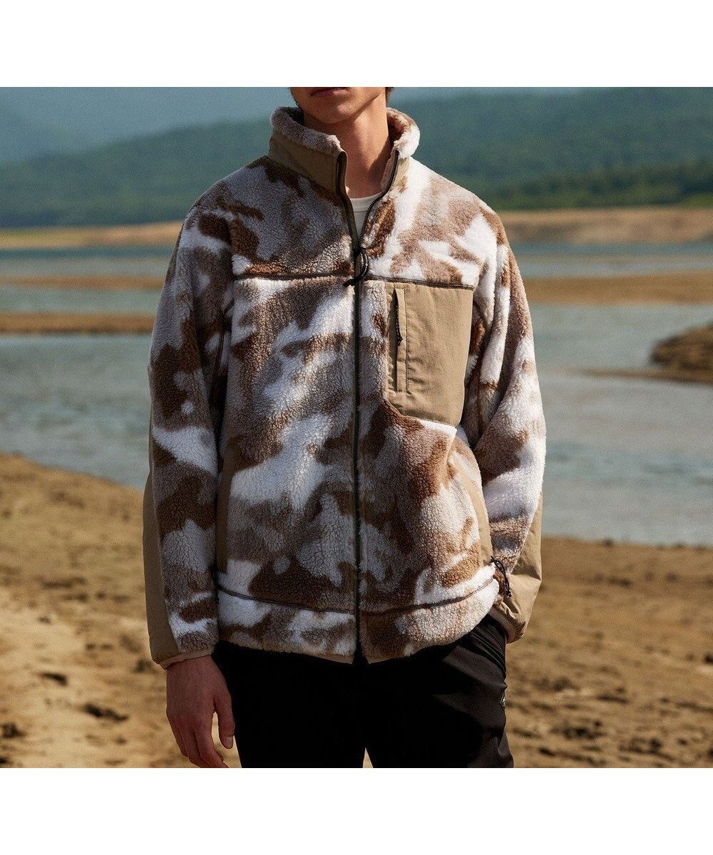 【ジョセフ アブード マウンテン/JOSEPH ABBOUD MOUNTAIN】の【軽量】カモフラージュフリース ブルゾン 人気、トレンドファッション・服の通販 founy(ファニー) ファッション Fashion レディースファッション Fashion for Women アウター Coat / Outerwear Collection レディースジャケット・軽アウター Jackets ブルゾンジャケット・スポーティアウター Blouson Jackets ジャケット Jacket, Outerwear ストレッチ Stretch, Stretchy Fabric ブルゾン Blouson, Bomber Jacket ポケット Pocket, Pocket Detail A/W・秋冬 Autumn/Winter 軽量 Lightweight, Ultra Light other-1|ID: prp329100004725149 ipo3291000000034144559