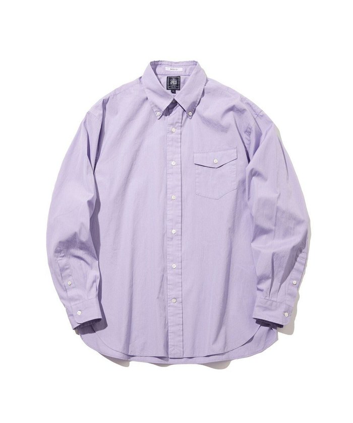 【ジェイ プレス/J.PRESS / MEN】の【J.PRESS ORIGINALS】SOKTAS Meander Garment Dye B.D. Shirt / Baggy-Fit インテリア・キッズ・メンズ・レディースファッション・服の通販 founy(ファニー) https://founy.com/ ファッション Fashion メンズファッション Fashion for Men トップス・カットソー Cut & Sew Tops メンズシャツ Shirts シンプル Simple, Minimal ストライプ Stripe, Striped Pattern フィット Fit, Slim Fit フラップ Flap, Flap Pocket ブロード Broadcloth, Fine Cotton ポケット Pocket, Pocket Detail リラックス Relax, Relaxed Fit A/W・秋冬 Autumn/Winter S/S・春夏 SS, Spring/Summer, Warm Season 夏 Summer エレガント 上品 Elegant |ID: prp329100004725167 ipo3291000000034144634