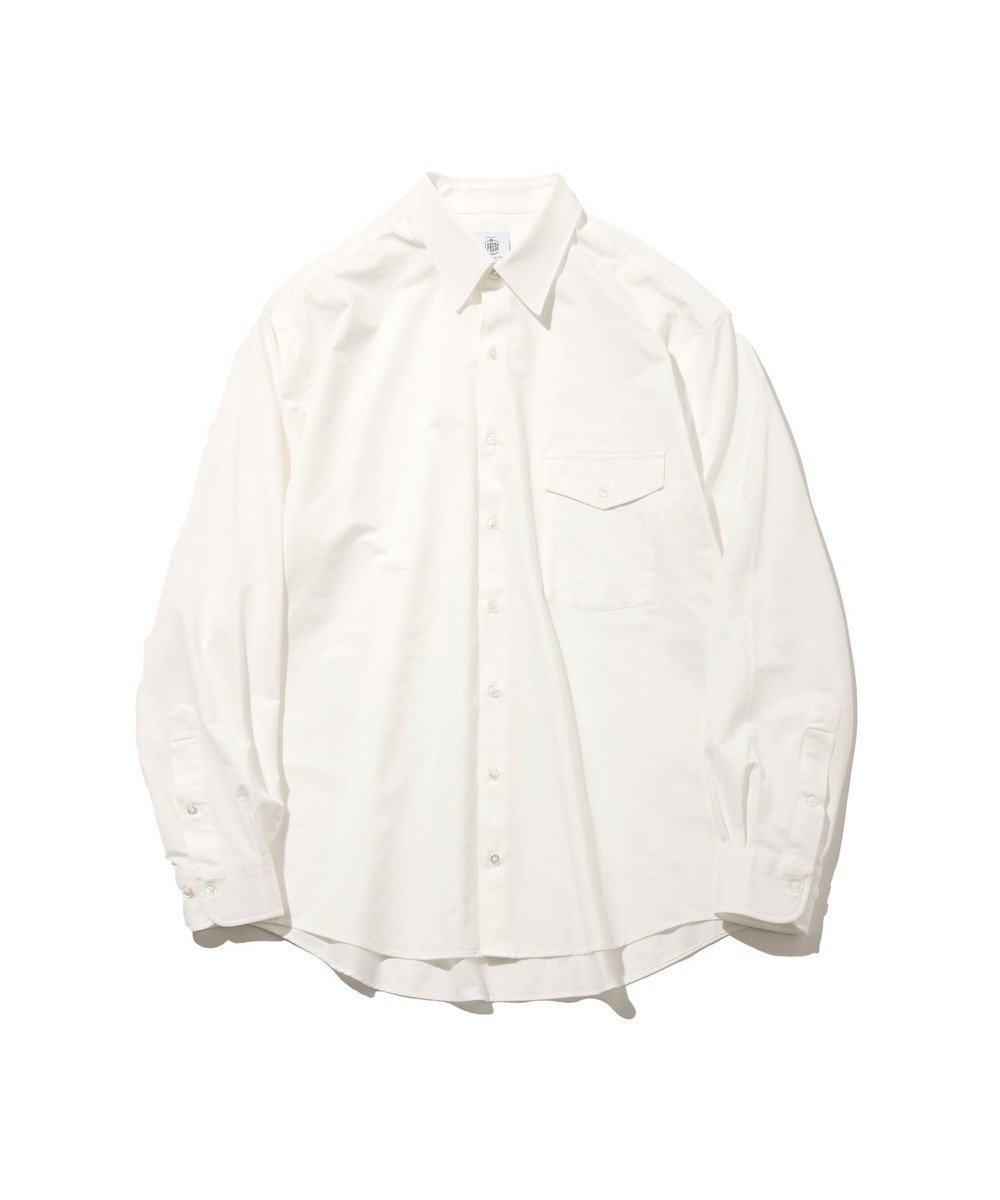 【ジェイ プレス/J.PRESS / MEN】の【J.PRESS ORIGINALS】KANEMASA 46G Jersey Pin Oxford Regular Collar Shirt / Japan Made インテリア・キッズ・メンズ・レディースファッション・服の通販 founy(ファニー) 　ファッション　Fashion　メンズファッション　Fashion for Men　トップス・カットソー　Cut & Sew Tops　メンズシャツ　Shirts　シンプル　Simple, Minimal　フラップ　Flap, Flap Pocket　ポケット　Pocket, Pocket Detail　リラックス　Relax, Relaxed Fit　A/W・秋冬　Autumn/Winter　S/S・春夏　SS, Spring/Summer, Warm Season　夏　Summer　エレガント 上品　Elegant　ホワイト系|ID: prp329100004725168 ipo3291000000034243750