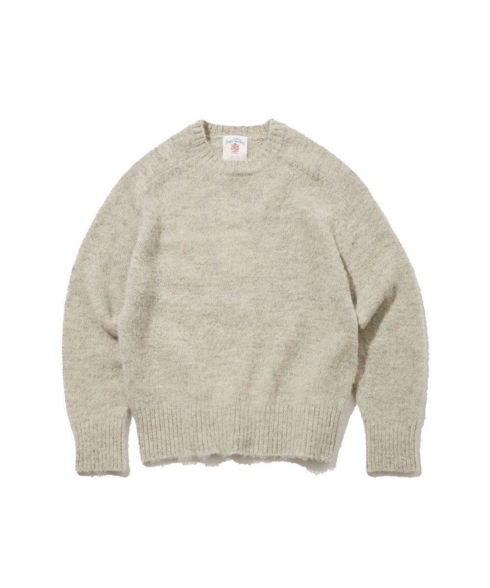 【ジェイ プレス/J.PRESS / MEN】の【J.PRESS ORIGINALS】Shaggy Dog Crew Neck Sweater / Japan Made インテリア・キッズ・メンズ・レディースファッション・服の通販 founy(ファニー) 　ファッション　Fashion　メンズファッション　Fashion for Men　トップス・カットソー　Cut & Sew Tops　ニット・セーター / 定番トップス　Knit Tops & Sweaters　クラシカル　Classical, Vintage-Inspired　クラシック　Classic, Timeless Style　軽量　Lightweight, Ultra Light　ショルダー　Shoulder, Shoulder Strap　セーター　Sweater, Knitwear　A/W・秋冬　Autumn/Winter　日本製　Made In Japan　犬　Dog　アイボリー系|ID: prp329100004725173 ipo3291000000034144653