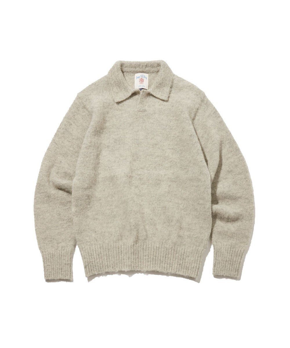 【ジェイ プレス/J.PRESS / MEN】の【J.PRESS ORIGINALS】Shaggy Dog Sweater Skipper Polo / Japan Made 人気、トレンドファッション・服の通販 founy(ファニー) ファッション Fashion メンズファッション Fashion for Men トップス・カットソー Cut & Sew Tops ニット・セーター / 定番トップス Knit Tops & Sweaters クラシカル Classical, Vintage-Inspired クラシック Classic, Timeless Style ショルダー Shoulder, Shoulder Strap スキッパー Skipper, Open Collar セーター Sweater, Knitwear 日本製 Made In Japan 犬 Dog A/W・秋冬 Autumn/Winter 軽量 Lightweight, Ultra Light other-1|ID: prp329100004725174 ipo3291000000034243852