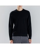 【ジョゼフ オム/JOSEPH HOMME / MEN】の新柄【イージーケア】 ヴィスコースリンクス クルーネックニット ブラック系|ID: prp329100004725176 ipo3291000000034243623