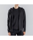 【ジョゼフ オム/JOSEPH HOMME / MEN】の新柄【イージーケア】 ヴィスコースリンクス ジップアップニットフーディー グレー系|ID: prp329100004725178 ipo3291000000034243630
