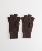 【オルクベット/ORuKuBET】のソフトニットグローブ(WOMEN) ダークブラウン|ID: prp329100004725185 ipo3291000000036007941