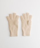 【オルクベット/ORuKuBET】のソフトニットグローブ(WOMEN) アイボリー|ID: prp329100004725185 ipo3291000000036007943