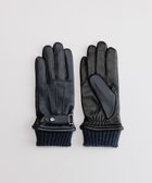 【オルクベット/ORuKuBET / MEN】のレザーグローブ(MEN)【日本製・タッチパネル対応】 ネイビー|ID: prp329100004725186 ipo3291000000034243685