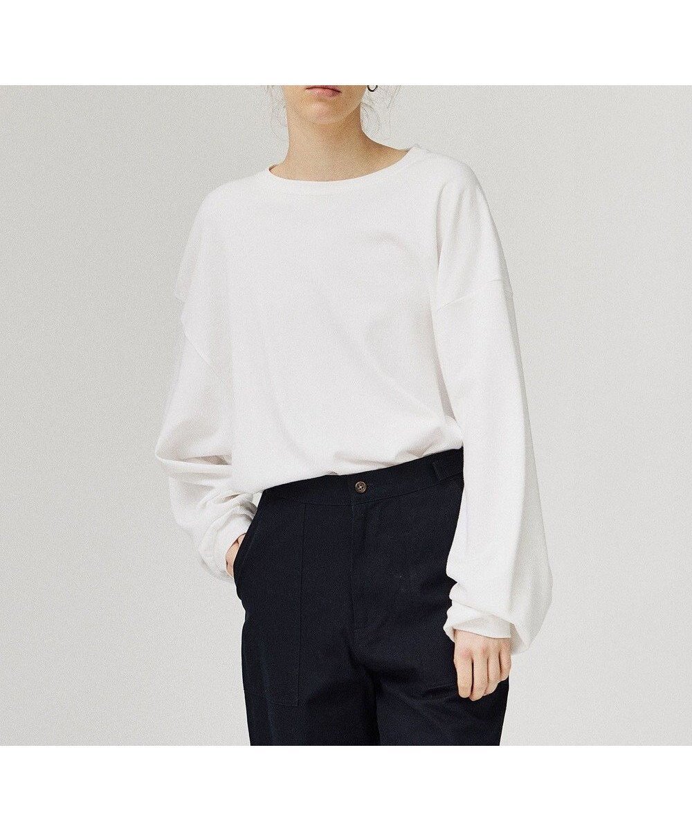 【リノ/LENO】のCREWNECK PULLOVER《UNISEX》クルーネックカットソー インテリア・キッズ・メンズ・レディースファッション・服の通販 founy(ファニー) ファッション Fashion レディースファッション Fashion for Women トップス・カットソー Cut & Sew Tops シャツ・ブラウス・オフィスカジュアル Elegant Blouses & Button-Ups ロングTシャツ・Tシャツ Longline T-Shirts & Tees カジュアルプルオーバー・ニットトップス Pullovers & Knit Tops / Casual Pullovers カットソー・ベーシックTシャツ Cut-and-Sewn Tops / Stretch Tees & Basics ユニセックス Unisex, Genderless カットソー Cut and Sewn Top ベーシック Basic, Essential ワンポイント One Point, Statement Accent A/W・秋冬 Autumn/Winter WHITE|ID: prp329100004725188 ipo3291000000034144706