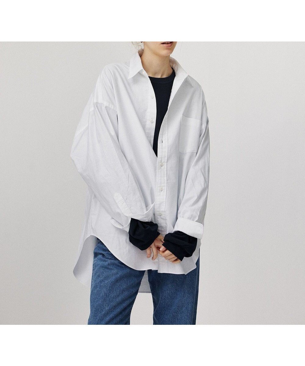 【リノ/LENO】のOXFORD SHIRTS《UNISEX》オーバーサイズレギュラーカラーシャツ インテリア・キッズ・メンズ・レディースファッション・服の通販 founy(ファニー) ファッション Fashion レディースファッション Fashion for Women トップス・カットソー Cut & Sew Tops シャツ・ブラウス・オフィスカジュアル Elegant Blouses & Button-Ups エレガント 上品 Elegant ギャザー Gathered, Ruffled バランス Balance, Style Balance パターン Pattern, Design Print フォルム Silhouette, Form ユニセックス Unisex, Genderless ヨーク Yoke, Yoke Design リラックス Relax, Relaxed Fit A/W・秋冬 Autumn/Winter S/S・春夏 SS, Spring/Summer, Warm Season 夏 Summer WHITE|ID: prp329100004725192 ipo3291000000034846688