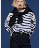 【リノ/LENO】のBASQUE SHIRT《UNISEX》バスクシャツカットソー 人気、トレンドファッション・服の通販 founy(ファニー) ファッション Fashion レディースファッション Fashion for Women トップス・カットソー Cut & Sew Tops シャツ・ブラウス・オフィスカジュアル Elegant Blouses & Button-Ups ロングTシャツ・Tシャツ Longline T-Shirts & Tees カットソー・ベーシックTシャツ Cut-and-Sewn Tops / Stretch Tees & Basics ユニセックス Unisex, Genderless エアリー Airy Texture カットソー Cut and Sewn Top バスク Basque, Basque Style ボーダー Border, Stripe 夏 Summer S/S・春夏 SS, Spring/Summer, Warm Season A/W・秋冬 Autumn/Winter thumbnail BLUE BORDER|ID: prp329100004725193 ipo3291000000034144720