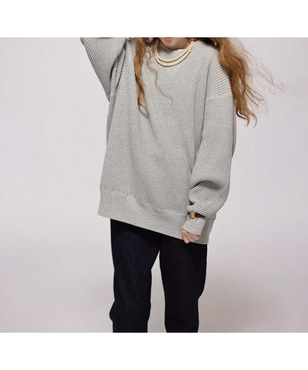 【リノ/LENO】のTHERMAL KNIT《UNISEX》ワッフルニット インテリア・キッズ・メンズ・レディースファッション・服の通販 founy(ファニー) ファッション Fashion レディースファッション Fashion for Women トップス・カットソー Cut & Sew Tops ニット Knit Tops & Sweaters インナー Innerwear クラシック Classic, Timeless Style セーター Sweater, Knitwear フォルム Silhouette, Form ユニセックス Unisex, Genderless リラックス Relax, Relaxed Fit ワッフル Waffle, Waffle Knit A/W・秋冬 Autumn/Winter S/S・春夏 SS, Spring/Summer, Warm Season 夏 Summer GRAY|ID: prp329100004725194 ipo3291000000034144724