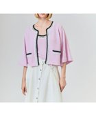 【グレース コンチネンタル/GRACE CONTINENTAL】のツイーディーニットカーディガン ピンク|ID: prp329100004725215 ipo3291000000034144796