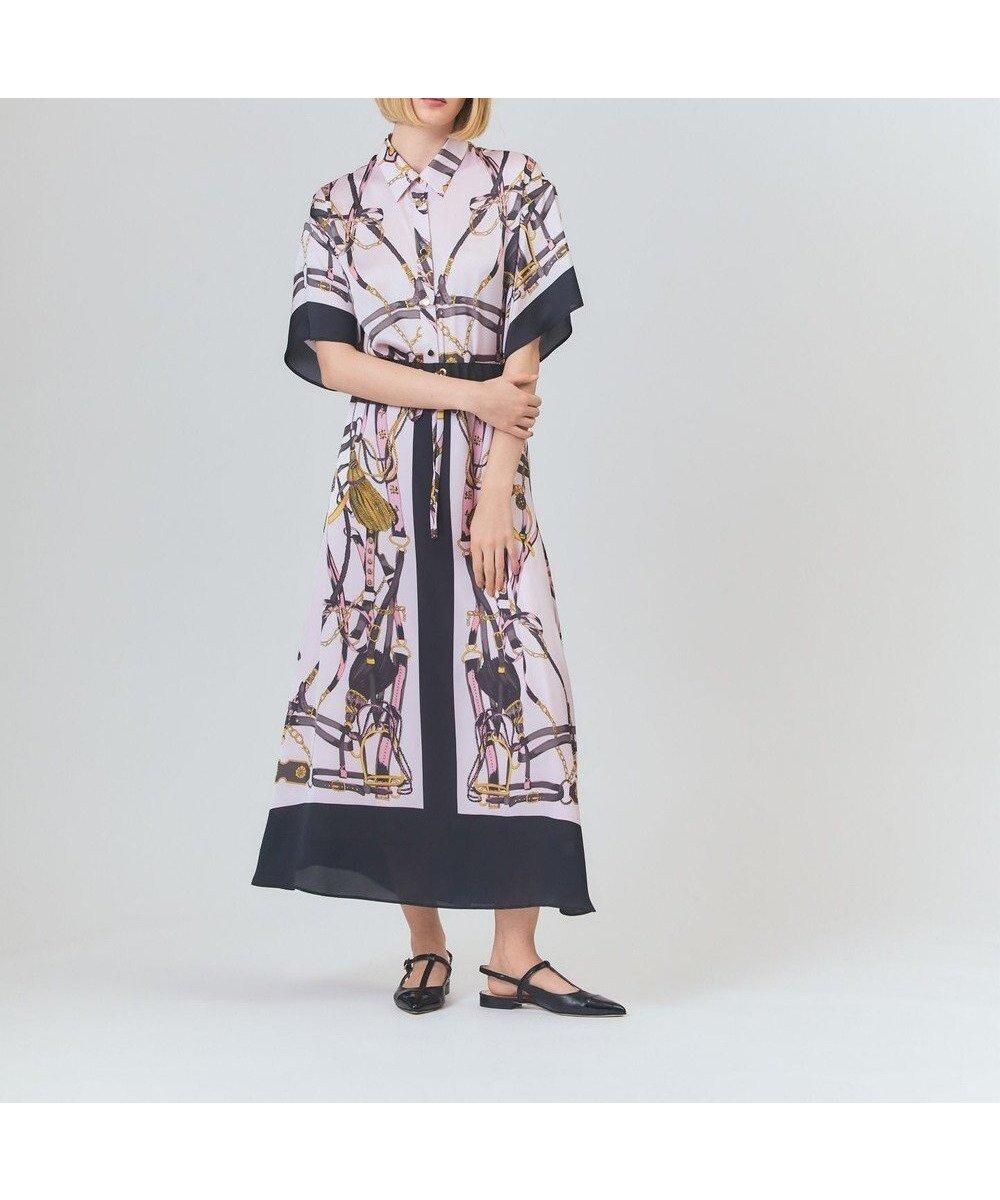 【グレース コンチネンタル/GRACE CONTINENTAL】のマリンスカーフロングスカート インテリア・キッズ・メンズ・レディースファッション・服の通販 founy(ファニー) 　ファッション　Fashion　レディースファッション　Fashion for Women　スカート　Skirts　ロングスカート　Long Skirts / Maxi & Midi Skirts　ヴィンテージ　Vintage Style　春　Spring　スカーフ　Scarf, Neckwear　セットアップ　Set-Up, Coordinated Outfit　ツイル　Twist, Twisted Detail　パターン　Pattern, Design Print　フレア　Flare, Flared　プリント　Print, Printed Pattern　無地　Plain, Solid Color　リラックス　Relax, Relaxed Fit　ロング　Long, Long-Length　S/S・春夏　SS, Spring/Summer, Warm Season　夏　Summer　ピンク|ID: prp329100004725221 ipo3291000000034144825