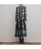 【グレース コンチネンタル/GRACE CONTINENTAL】のフラワープリントティアードワンピース 人気、トレンドファッション・服の通販 founy(ファニー) ファッション Fashion レディースファッション Fashion for Women ワンピース Dresses イエロー Yellow 春 Spring カーディガン Cardigan, Knitwear クラシカル Classical, Vintage-Inspired 今季 This Season, Current Season ジャケット Jacket, Outerwear ストライプ Stripe, Striped Pattern デニム Denim, Jeans Material パターン Pattern, Design Print フィット Fit, Slim Fit フラワー Flower, Floral フレア Flare, Flared プリント Print, Printed Pattern ペーパー Paper, Kraft Paper ボウタイ Bow Tie, Neck Bow S/S・春夏 SS, Spring/Summer, Warm Season おすすめ Recommended / Our Picks 夏 Summer thumbnail ブラック|ID: prp329100004725252 ipo3291000000035767670