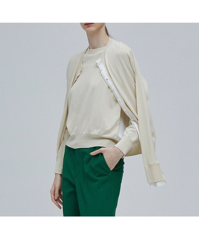 【ベイジ,/BEIGE,】のJULIE / カーディガン インテリア・キッズ・メンズ・レディースファッション・服の通販 founy(ファニー) https://founy.com/ ファッション Fashion レディースファッション Fashion for Women トップス・カットソー Cut & Sew Tops カーディガン・羽織り Layered Style Cardigans アンサンブル Ensemble Set カーディガン Cardigan, Knitwear サテン Satin, Glossy Fabric シルク Silk, 100% Silk シンプル Simple, Minimal ロング Long, Long-Length エレガント 上品 Elegant ビジネス 仕事 通勤 Business / Work / Commuting 夏 Summer 春 Spring S/S・春夏 SS, Spring/Summer, Warm Season |ID: prp329100004725259 ipo3291000000035061392