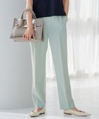 【23区/NIJYUSANKU】の【新色追加/洗える】2WAYストレッチツイル ドロスト パンツ ミント系|ID: prp329100004725261 ipo3291000000034145038