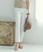 【23区/NIJYUSANKU】の【SLOW/洗える】SLOW DENIM タイトストレート デニム ホワイト系|ID: prp329100004725262 ipo3291000000034145050