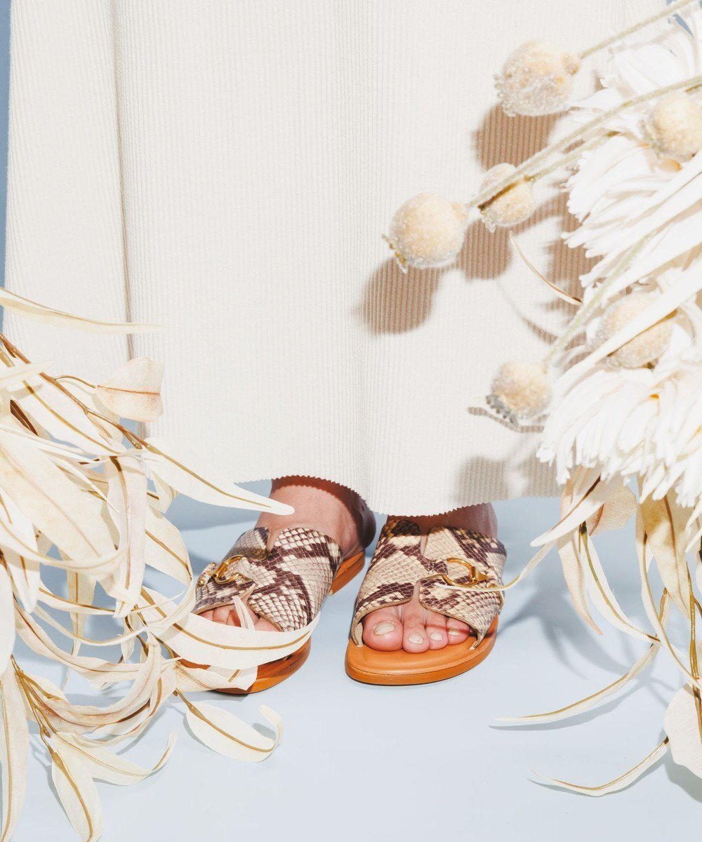 【ボントレ/BONTRE】の【BONTRE/ボントレ】ベルトフラットサンダル/20901-RS インテリア・キッズ・メンズ・レディースファッション・服の通販 founy(ファニー) 　ファッション　Fashion　レディースファッション　Fashion for Women　ベルト&ウエストマーク　Belts & Waist Accessories　サンダル　Sandals, Summer Shoes　トレンド　Trend, Trending Now　ネイル　Nail, Nail Art　夏　Summer　春　Spring　S/S・春夏　SS, Spring/Summer, Warm Season　パイソン|ID: prp329100004725265 ipo3291000000034876523