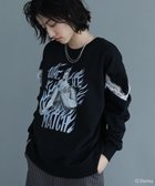 【グリーンパークス/Green Parks】のVILLAINS/レースドッキングプリントスウェット White|ID: prp329100004725293 ipo3291000000035628331