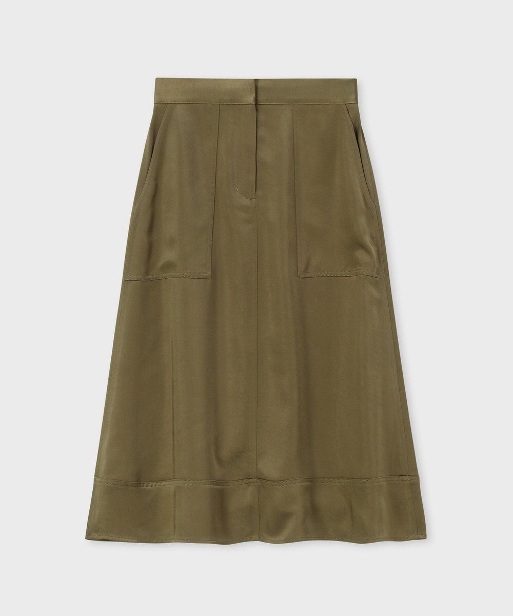 【ポール スミス/Paul Smith】のサテン ミリタリー スカート 人気、トレンドファッション・服の通販 founy(ファニー) 　ファッション　Fashion　レディースファッション　Fashion for Women　スカート　Skirts　新作・新入荷　New Arrivals / New In　おすすめ　Recommended / Our Picks　エレガント 上品　Elegant　ギャザー　Gathered, Ruffled　サテン　Satin, Glossy Fabric　シンプル　Simple, Minimal　ダウン　Down, Puffer　パッチ　Patch, Appliqué　ポケット　Pocket, Pocket Detail　ミリタリー　Military, Army Style　リュクス　Luxury, Elegant, High-End, Chic　夏　Summer　S/S・春夏　SS, Spring/Summer, Warm Season　A/W・秋冬　Autumn/Winter　 other-1|ID: prp329100004725296 ipo3291000000034145194