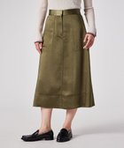 【ポール スミス/Paul Smith】のサテン ミリタリー スカート カーキ|ID: prp329100004725296 ipo3291000000034632727