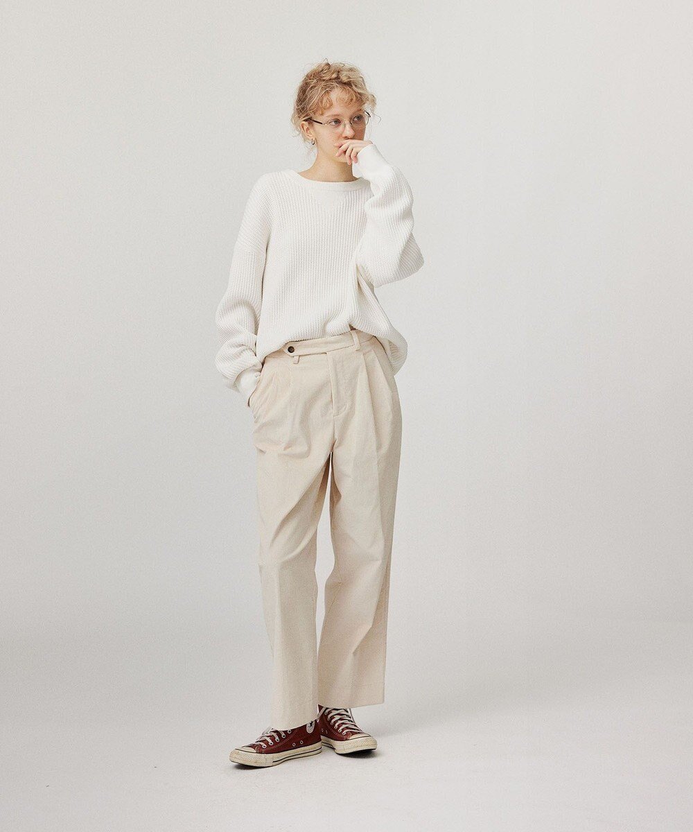 【リノ/LENO】のCORDUROY TROUSERS コーデュロイタックパンツ インテリア・キッズ・メンズ・レディースファッション・服の通販 founy(ファニー) ファッション Fashion レディースファッション Fashion for Women パンツ Pants & Trousers クラシック Classic, Timeless Style コーデュロイ Corduroy, Cord Fabric ストレッチ Stretch, Stretchy Fabric 雑誌 Magazine, Fashion Magazine テーパード Tapered, Tapered Pants リラックス Relax, Relaxed Fit ワイド Wide, Wide Fit A/W・秋冬 Autumn/Winter IVORY|ID: prp329100004725304 ipo3291000000034145282