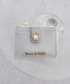 【メゾンドフルール/Maison de FLEUR】の配色ビジューフラグメントケース 人気、トレンドファッション・服の通販 founy(ファニー) ファッション Fashion レディースファッション Fashion for Women ミニ財布・二つ折り財布 Wallets & Card Cases カードケース/名刺入れ Card Holders & Business Cases コイン Coin, Coin Design ビジュー Bijou, Jewel-like Accent ポケット Pocket, Pocket Detail 財布 Wallet, Purse thumbnail Sax Blue|ID: prp329100004725308 ipo3291000000034145339