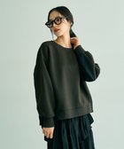 【イェッカ ヴェッカ/YECCA VECCA】の切替プルオーバー 人気、トレンドファッション・服の通販 founy(ファニー) ファッション Fashion レディースファッション Fashion for Women トップス・カットソー Cut & Sew Tops レディースパーカー・カジュアルフーディー Casual Hoodies & Sweatshirts カジュアルプルオーバー・ニットトップス Pullovers & Knit Tops / Casual Pullovers スウェット・クルーネックトップス Sweatshirts & Crewnecks / Relaxed Fit Sweat Tops スウェット / スエット Sweatshirt, Sweatwear ボトム Bottoms, Lower Wear ポケット Pocket, Pocket Detail ワーク Workwear, Utility Style 切替 Switching, Contrast Panel A/W・秋冬 Autumn/Winter thumbnail Dark Khaki|ID: prp329100004725314 ipo3291000000034145377
