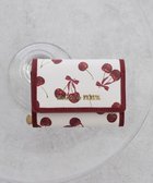 【メゾンドフルール/Maison de FLEUR】のチェリー柄ウォレット Ivory|ID: prp329100004725317 ipo3291000000034355542