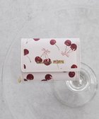 【メゾンドフルール/Maison de FLEUR】のチェリー柄ウォレット Pink|ID: prp329100004725317 ipo3291000000034355544