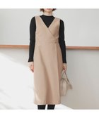 【エニィ スィス/any SiS】の【2SET】ジャンパースカート × ニット セット ベージュ×ブラック|ID: prp329100004725326 ipo3291000000034474822